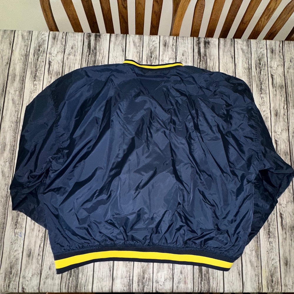 Rawlings Vintage " The Mark of the Pro" Golf Themed Windbreaker Pullover Size 2X - Picture 11 of 11